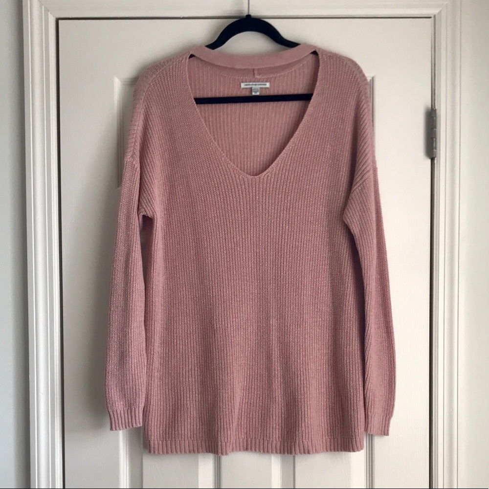 American Eagle Outfitters Oversized Cutout Sweater